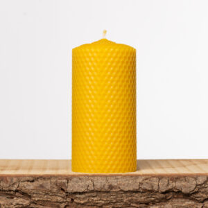 Gedrehte Kerze - 12cm / 6,5cm
