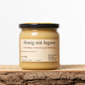 Honig mit Ingwer