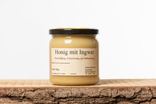 Honig mit Ingwer